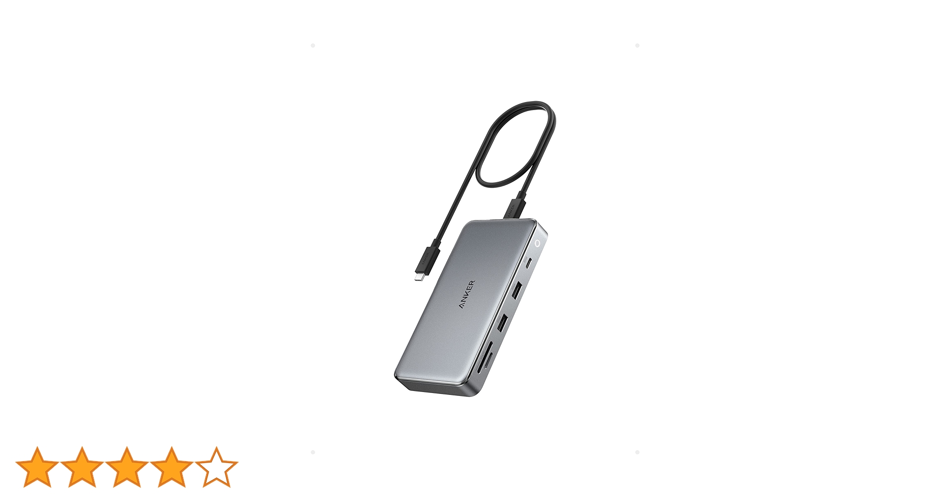 Anker 563 USB-C Hub 10-in-1 (Dual 4K HDMI, for MacBook